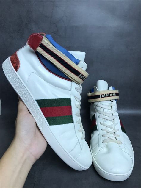 gucci stripe ace high-top sneakers|Gucci ace sneakers price increase.